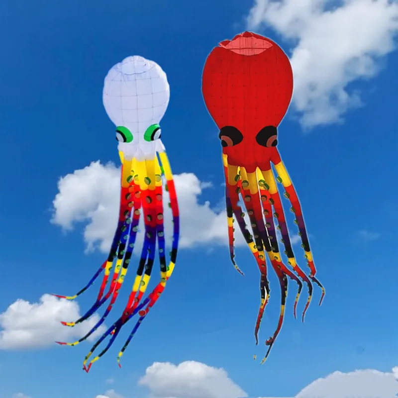 

New 13m large octopus kites for adult flying toys wind kites Power kite toy sports pilot kites parachute kite inflatable kites