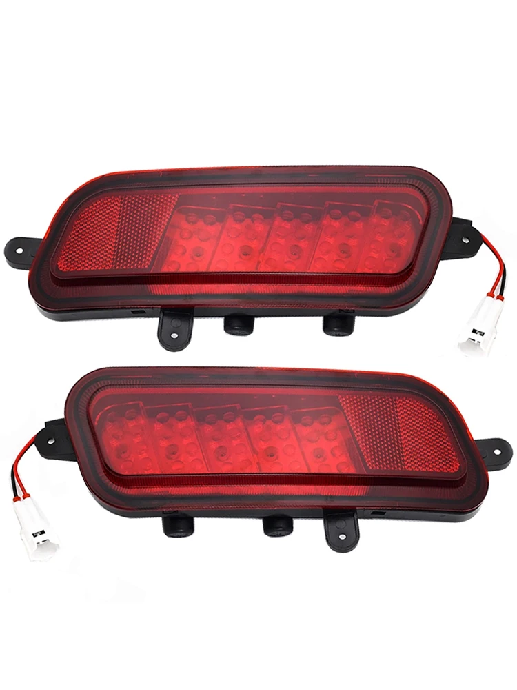 LED Left Right Fog Lamps Rear Bumper Reflector Brake Light Fog Lamp For Great Wall Haval Hover CUV H3