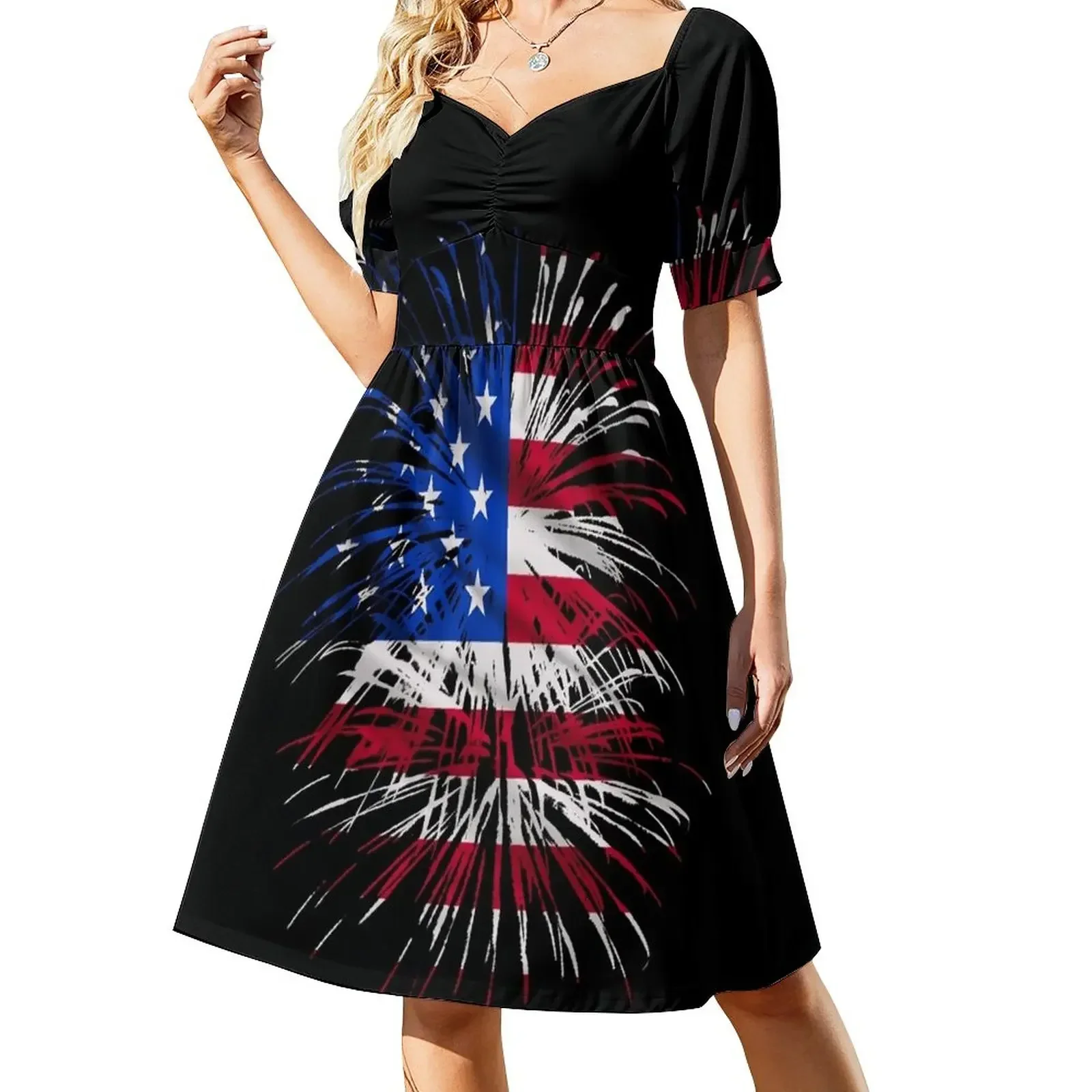 

Fireworks Sleeveless Dress prom dress women clothing 2025 new arrivals Long dress woman