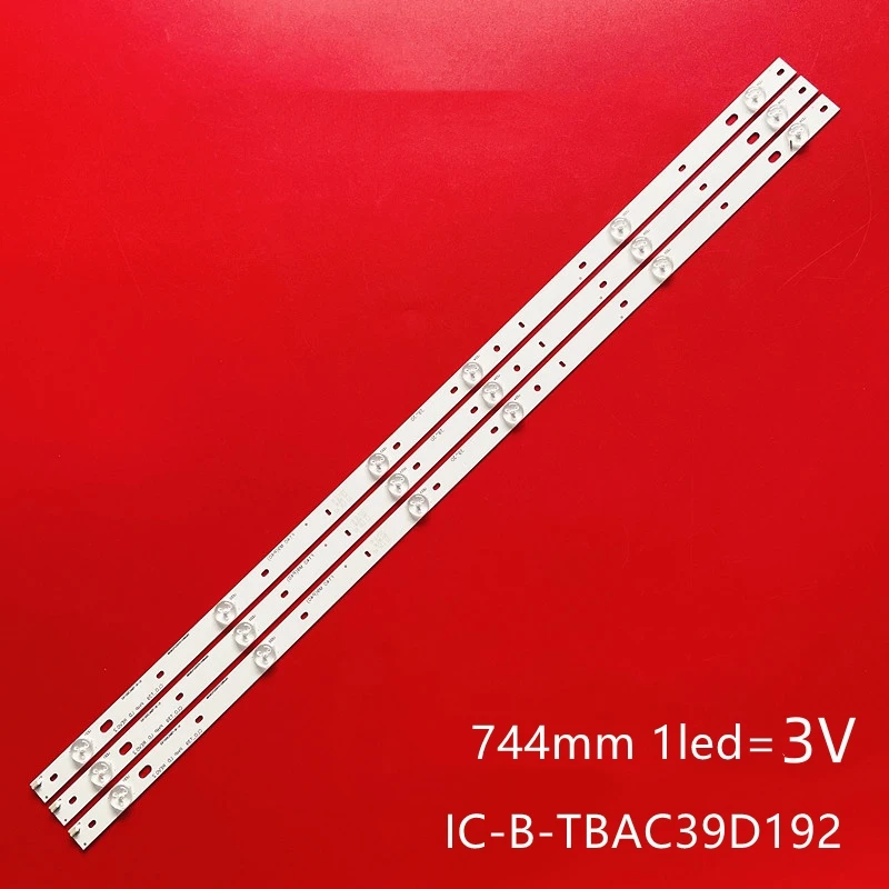 

LED Backlight strip For IC-B-TBAC39D192 CLO_T39 PHP LD REV.02 PHOLOPS 39PFL4398T/60 39PFL5708/F7 39PFL4398H/12 39PFL3088H/12