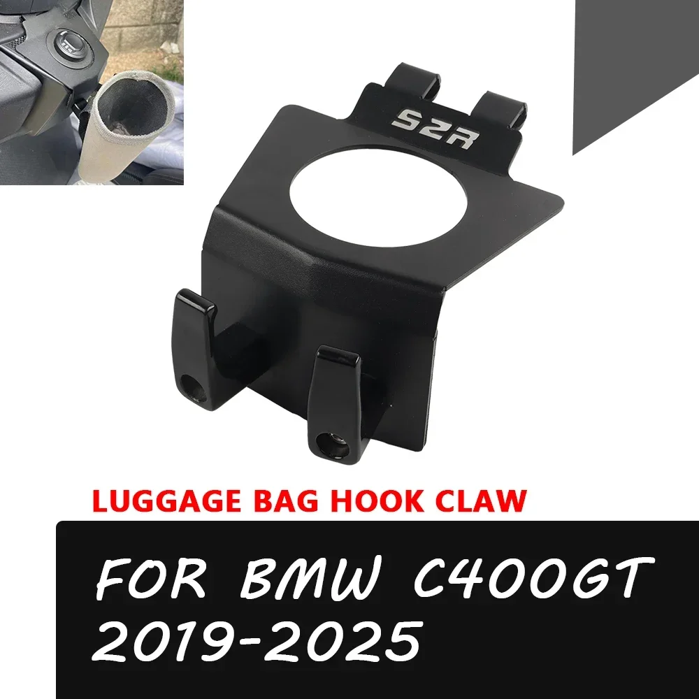 

For C400GT Hook Claw Hanger Helmet Bags Bottle Holder Storage Rack For BMW C 400 GT C 400GT C400 GT 2019 - 2025 2020 Accessories