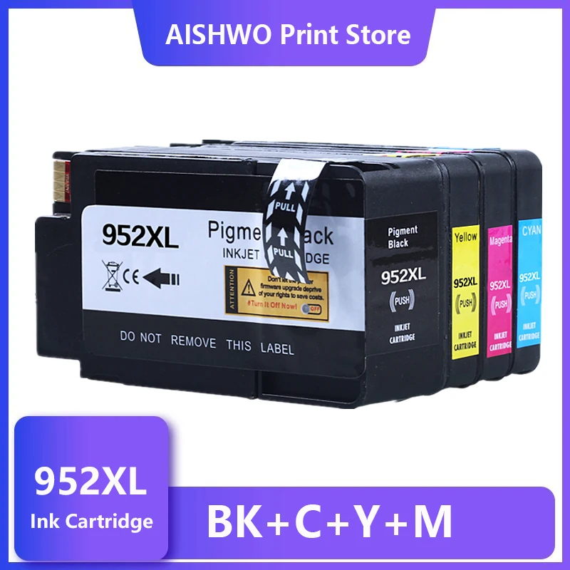 

952XL Ink Cartridge for HP 952 For Officejet Pro 7740 8210 8218 8710 8715 8718 8719 8720 8725 8728 8730 8740 Printer Cartridg