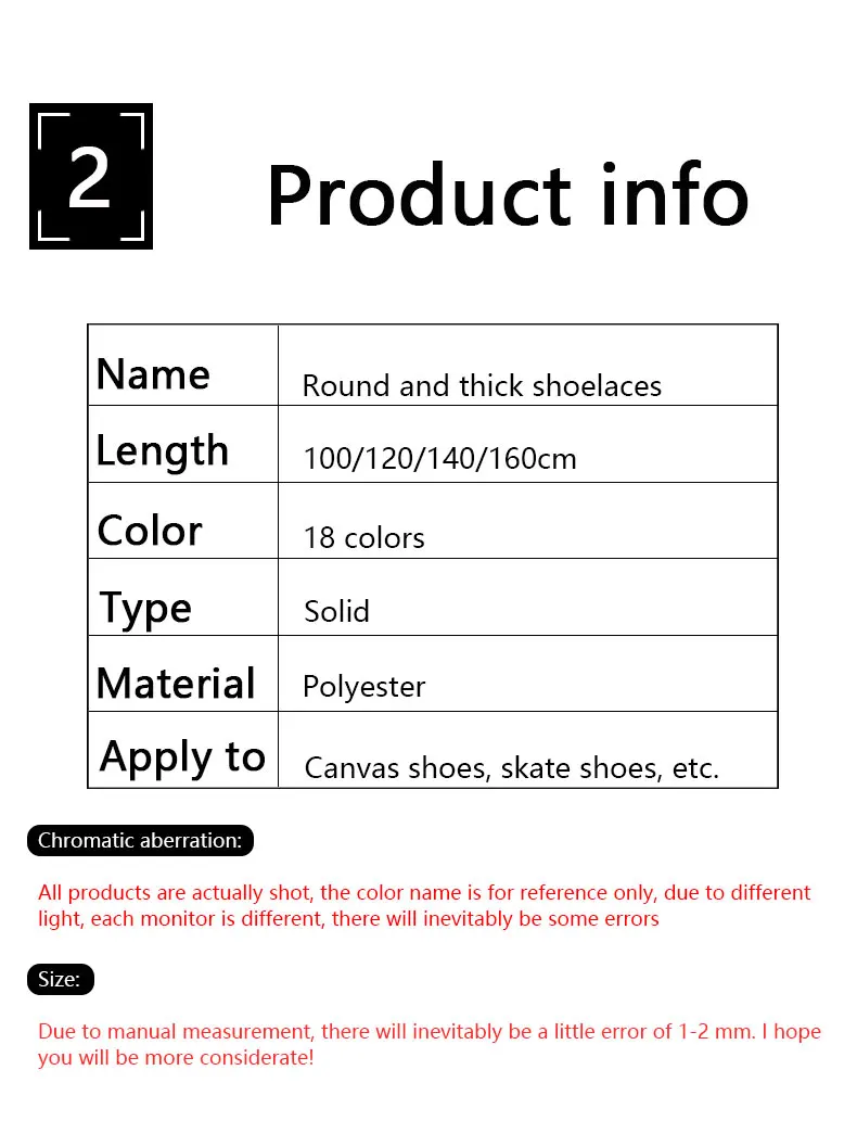 Runde Schnürsenkel für Schuhe, Freizeit-Sneakers aus Canvas, Schnürsenkel für Stiefel, Schuhbänder, Länge 100 cm/120 cm/140 cm/160 cm. – Detail 7