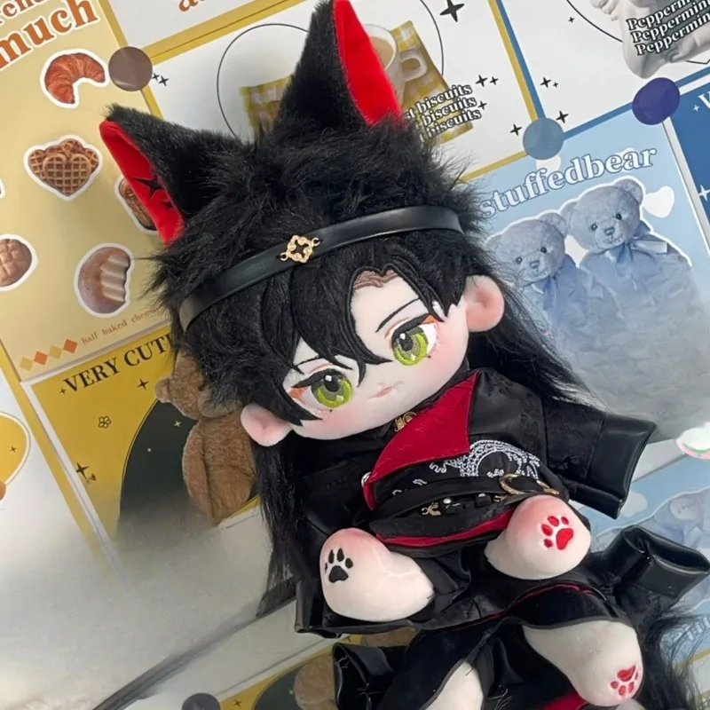 20cm Anime Gra Lord of Mysteries Kawaii Cosplay Bawełniana Lalka Ciało Leonard Mitchell Urocze Miękkie Pluszaki Figurki Zabawki Prezent dla Fanów