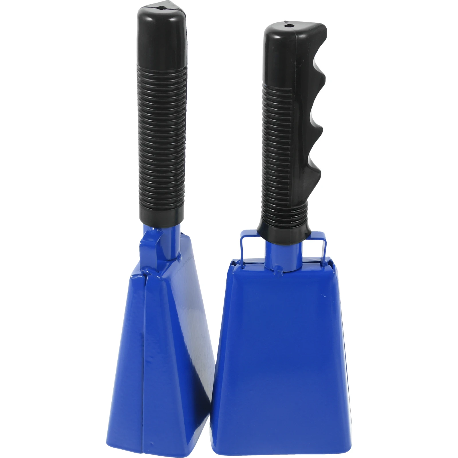

2 Pcs Bells for Football Games Noise Makers Sporting Events Hand Bell Metal Percussion Loud Comfortable Handle