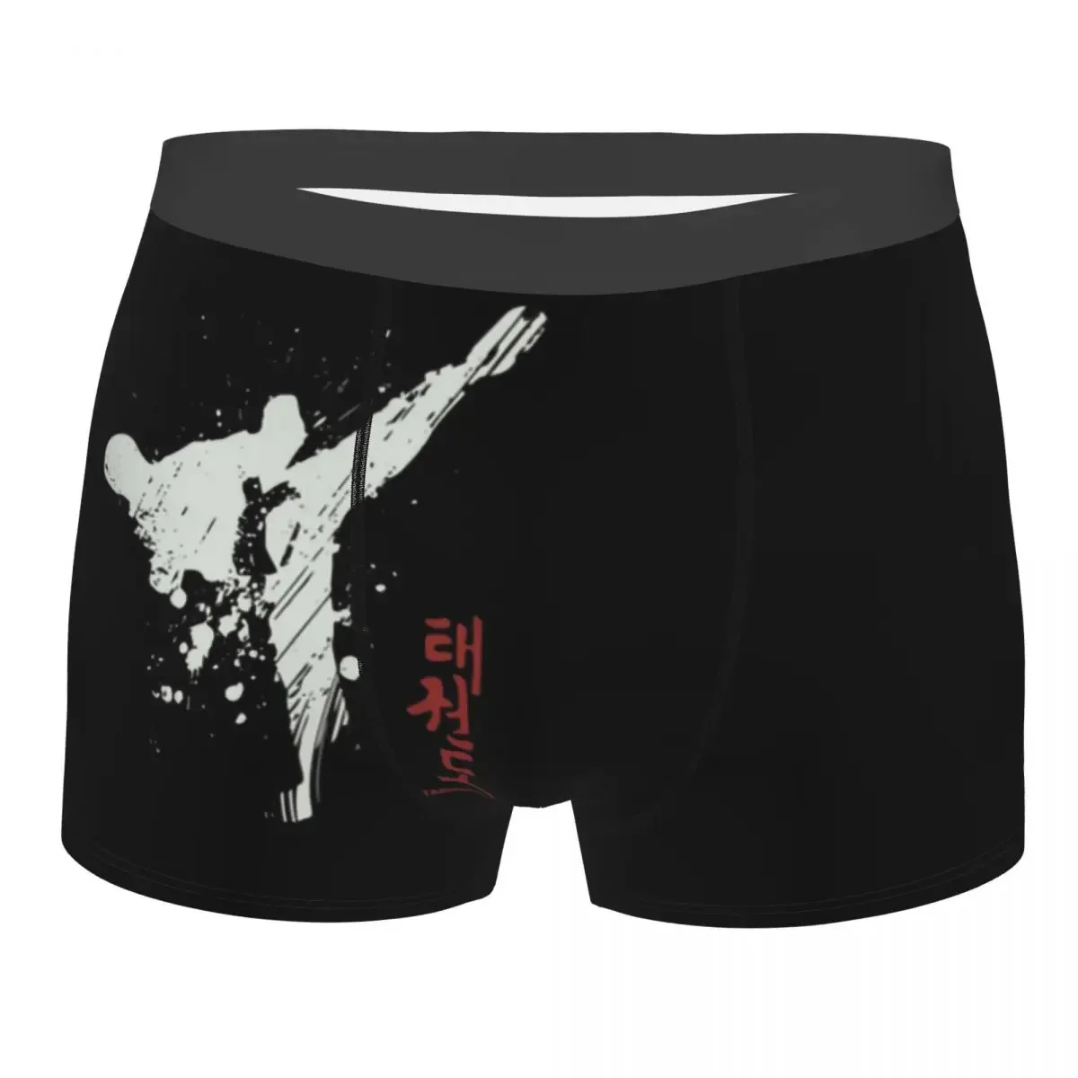 Fashion Taekwondo Kick Boxers Shorts Panties Male Underpants Breathable Fighter Martial Arts Briefs Underwear