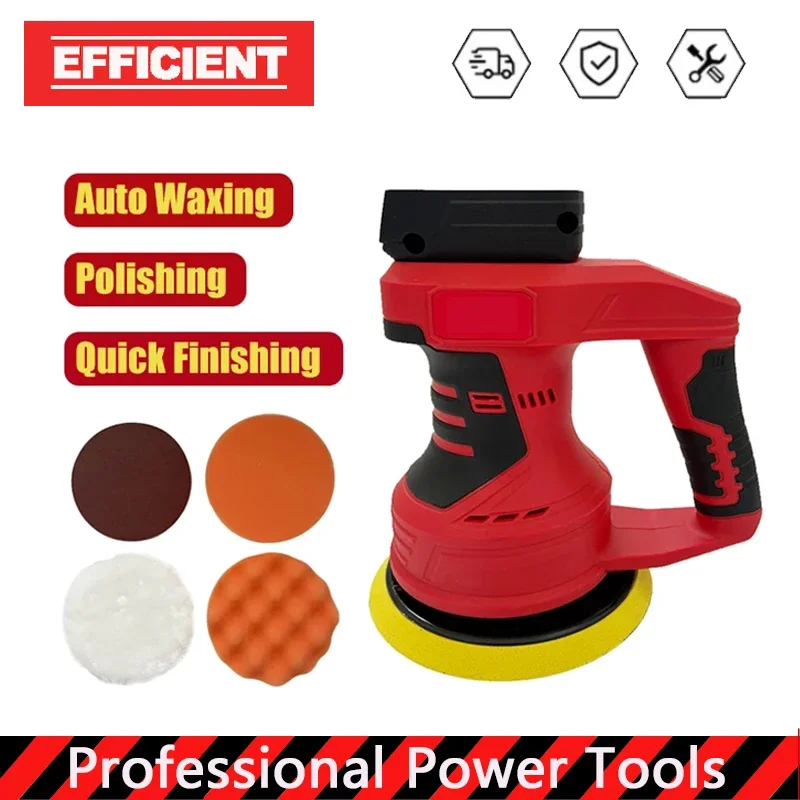 

Аккумуляторная полировальная машина для Milwaukee 18В, электрическая, для полировки, шлифовки, нанесения покрытий, беспроводная, 8 скоростей, бесщеточная, для автомобиля