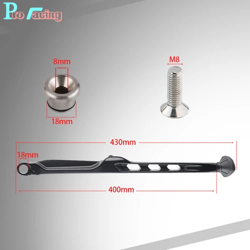 Imagen 2 del producto Accesorios de Motor para KTM EXC EXC-F Six Days CKD 24-25 XC-W 24-25 XC XC-F 23-25 soporte lateral de estacionamiento de motocicleta con Kit de resorte