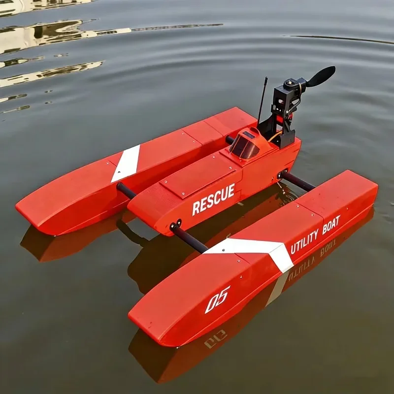 with Water-cooled ESC RC Schiffe Model Ship  RC Ships 70cm Control Boat Wind-powered Rescue Remote