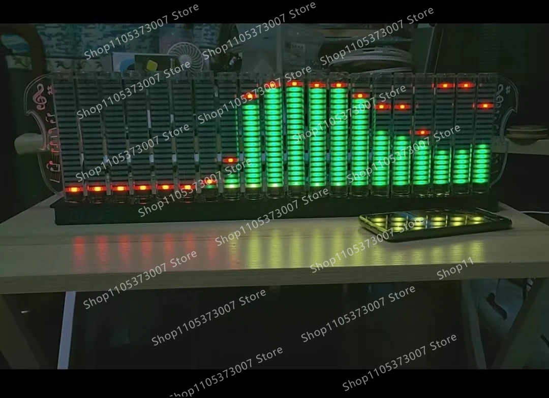 20-segment full-color spectrum rhythm light acrylic ornament punk e-sports effect light