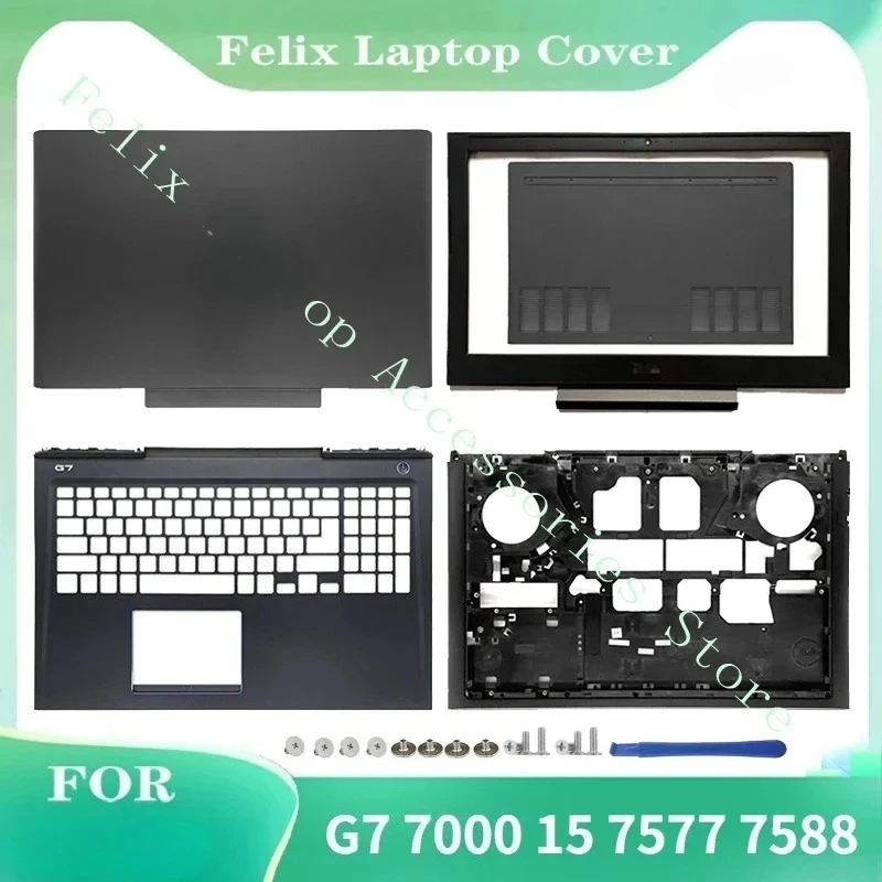 New For G7 7000 7588 7577 Laptop LCD Back Cover/Front Frame/Palm Pad/Bottom Cover/Back Cover/Top Cover