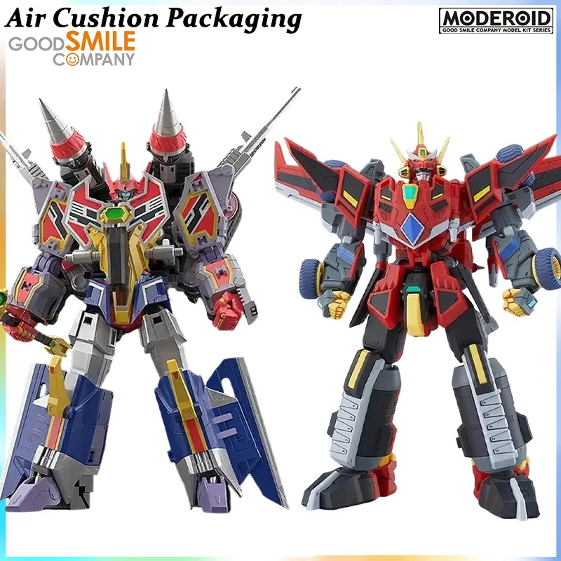 

GSC Genuine MODEROID Series SSSS DYNAZENON Full Power Gridman Assemble Mecha Classic Anime Action Figures Model Toys Gifts