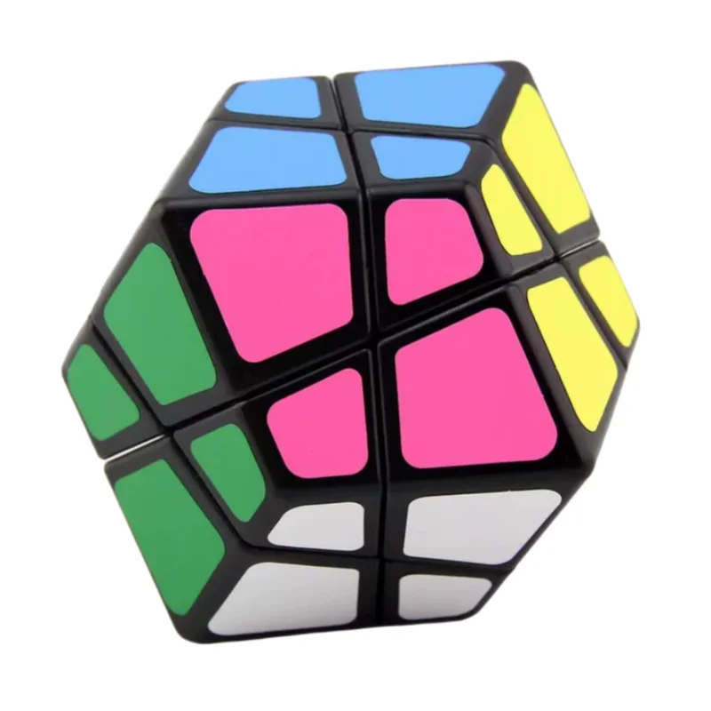 Lanlan skewb dodecaedro cubo forma estranha cubo mágico profissional quebra-cabeça brinquedos crianças presente magico cubo quebra-cabeça