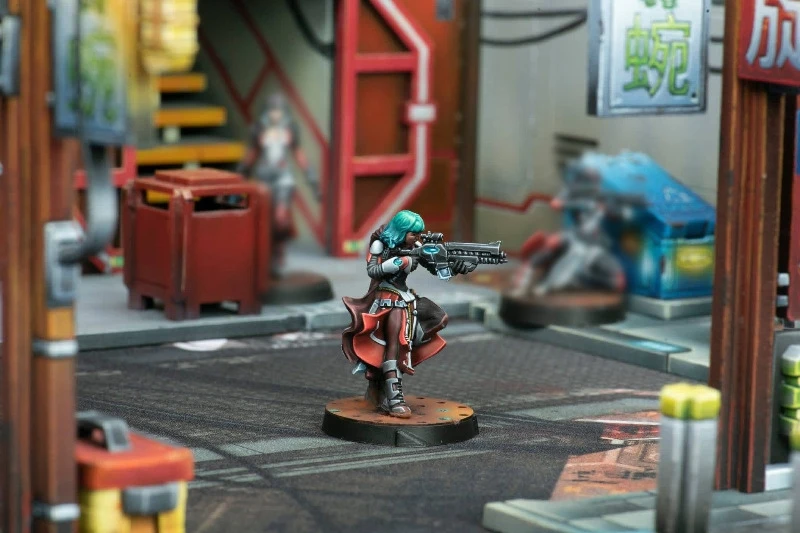 25mm Base Diecast Resin Assembled Model Kit War Game Chess Cassandra Kusanagi (Spitfire) Unassembled and Unpainted