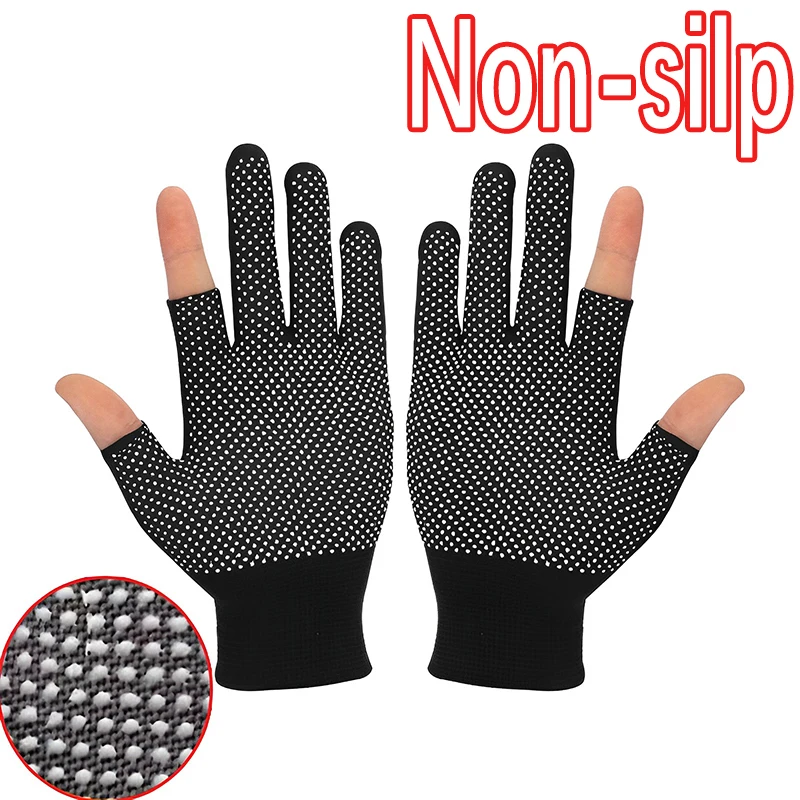 Men Non-slip Touchscreen Gloves Outdoor Summer Sports Anti-slip Nylon Glove Mitten Autumn Winter Outdoor Motor Driving Gloves