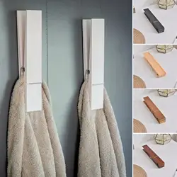 Large Towel Clothes Clips Wooden Clothespin Pins Laundry Clothespins Holder Pegs Quilt Blankets Fastener Giant Clothes Pegs