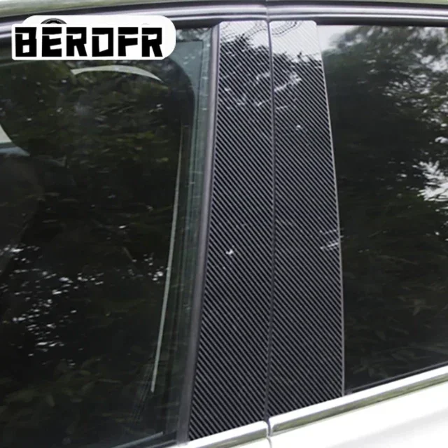 اكسسوارات السيارات لمرسيدس بنز C-Class (W203) 2001 2002 2003 2004 2005-2007 نافذة الباب عمود المشاركات غطاء مجموعات الكسوة ملصقات