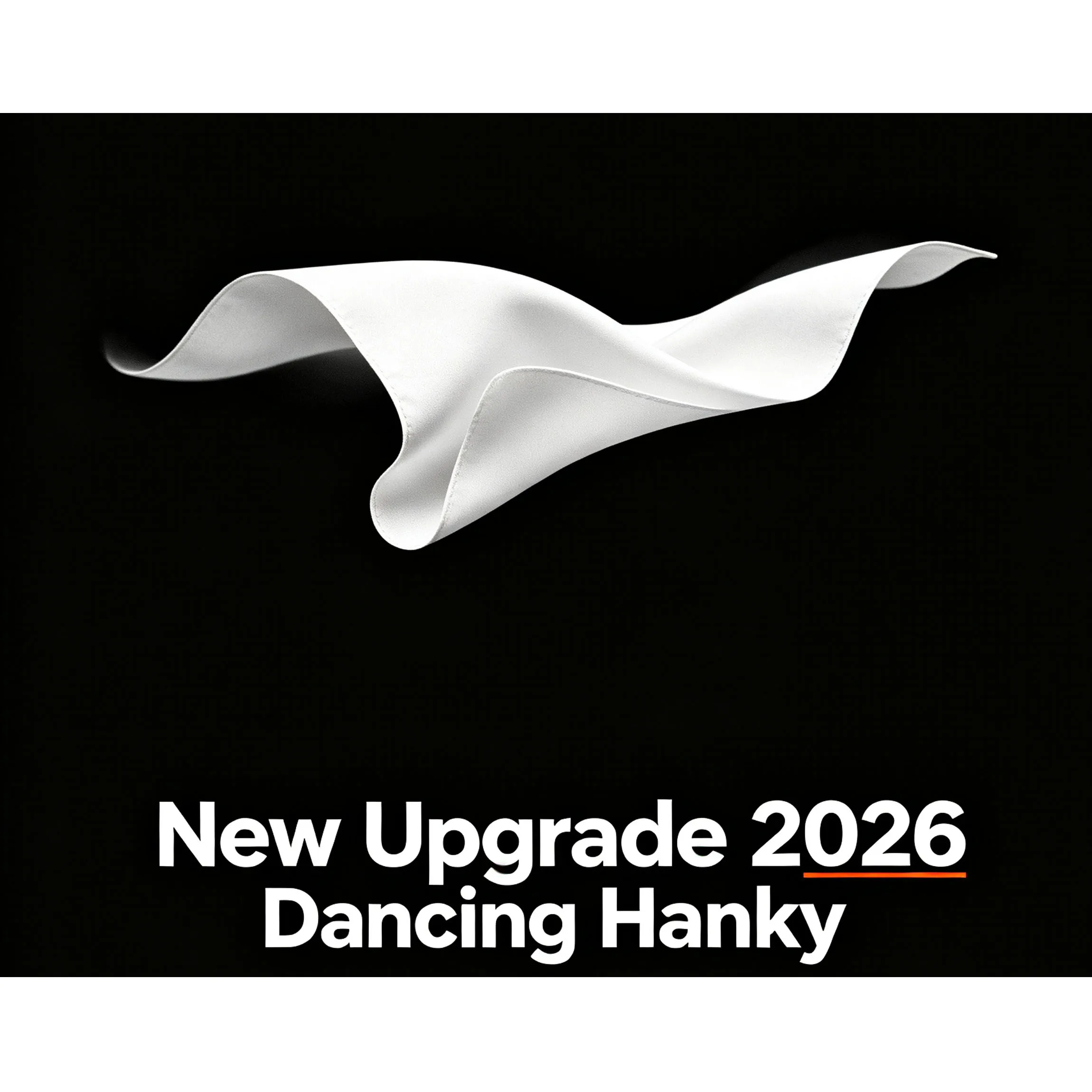 New Upgrade 2026 Dancing Hanky Obedient Silk Scarf Stage Magic Prop Interactive Show Annual Party Magician Magic Tricks