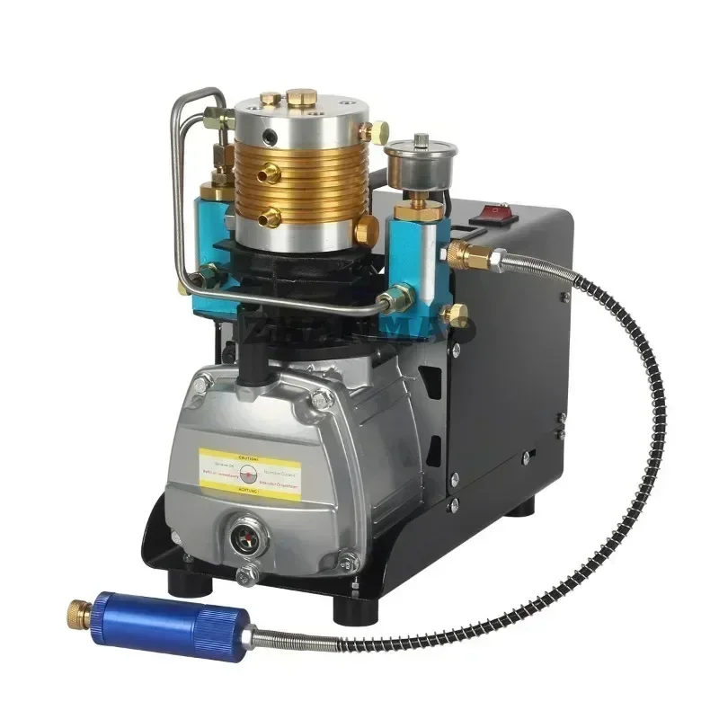 220vHigh Pressure Air Pump 30mpa Water-cooled High-pressure Air Pump 4500psi Single Cylinder Electric Air Compression Pump CE