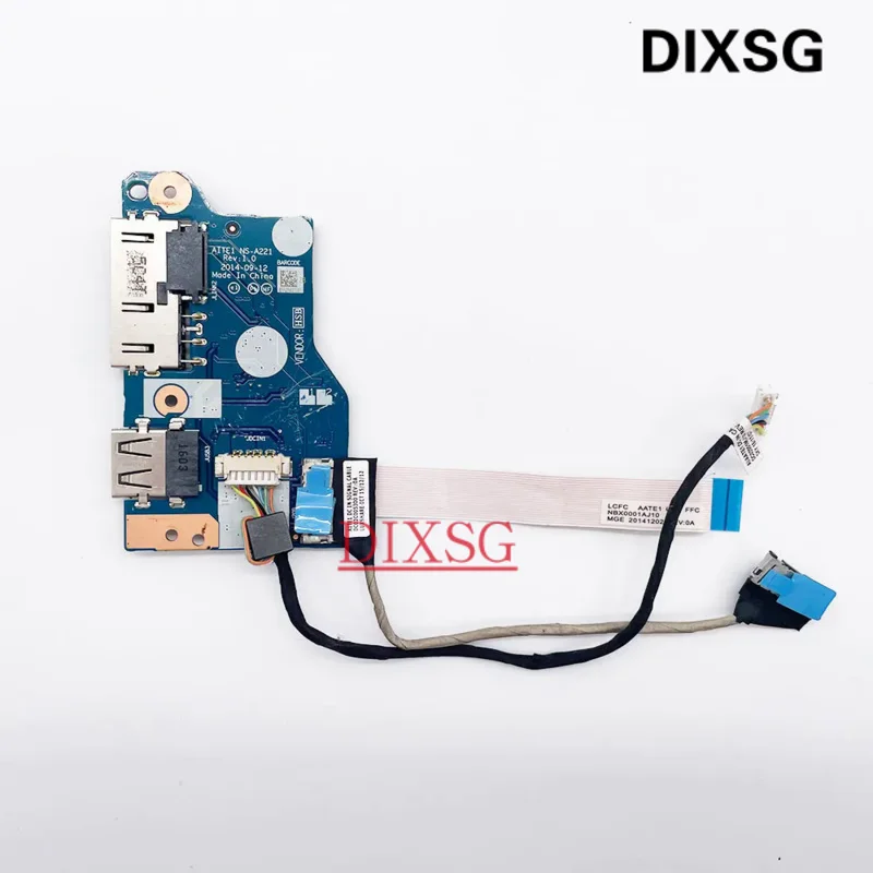 Voor Lenovo Thinkpad E550 E550c E560 E65 Laptop Dc-In Usb Lading Power Jack Knop Board Switch Aite1 Ns-a221 Be560 Ns-a561