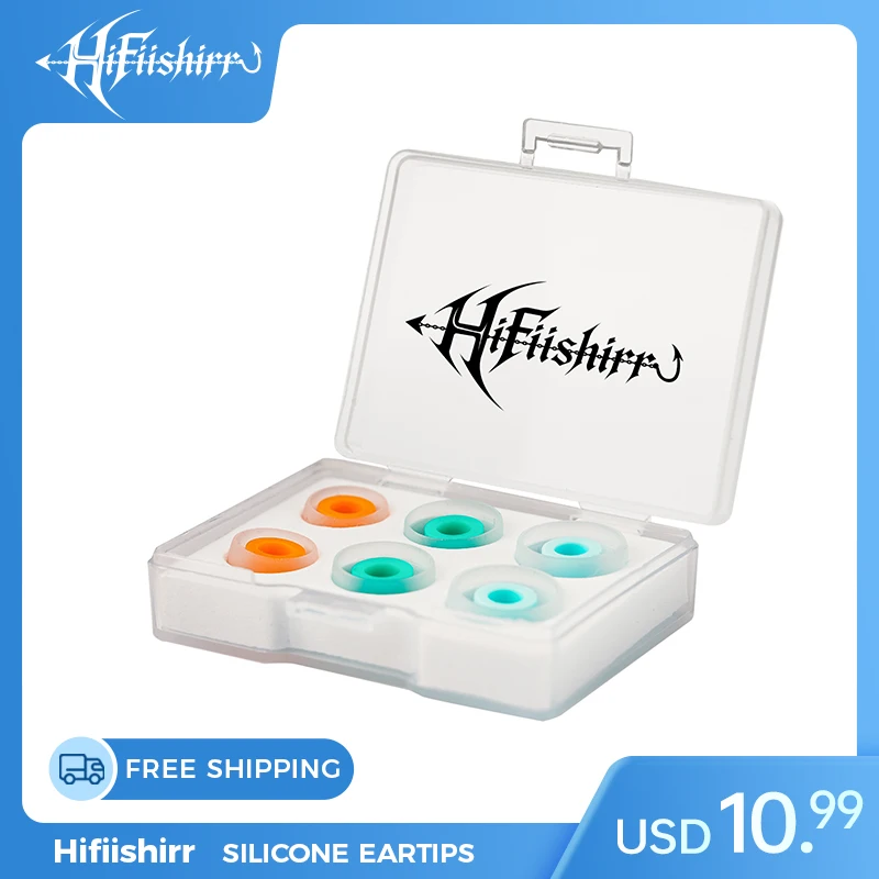 Hifiishirr كاندي اللون سيليكون سماعات الأذن 3 أزواج S/M/L لينة استبدال سماعات الأذن نصائح لسماعات داخل الأذن مريحة تناسب #1