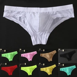 Mens Sexy Lingerie Low-Rise Underwear U Pouch Briefs Underpants Panties Bikini