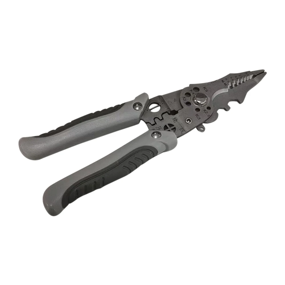 21 in 1 Electrician Wire Stripping Pliers Specific Crimper Cable Cutter Electricians Multifunctional Stripping Crimping Pliers