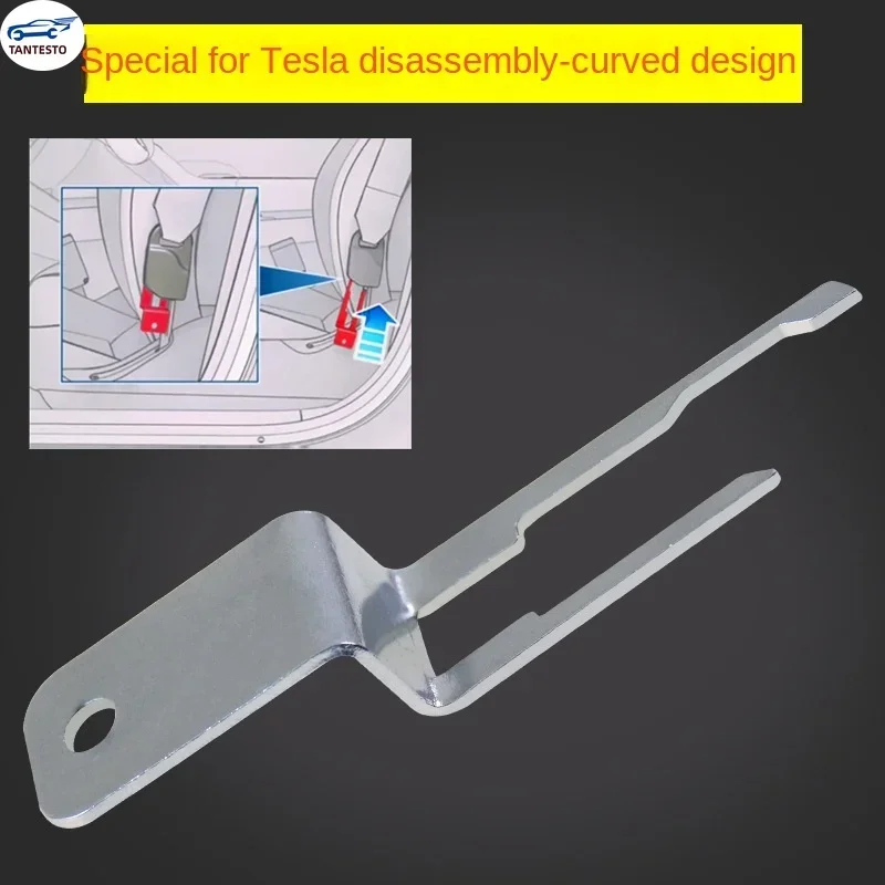 For Tesla Model 3 Seat Belt Remover Key   Removal Specialized Tool Metal