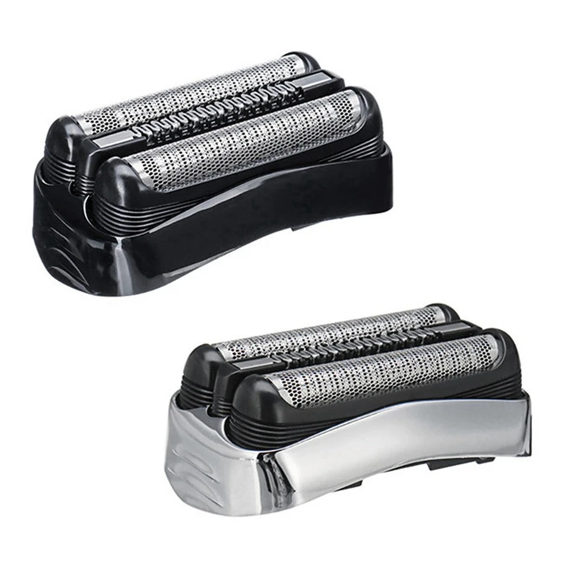 Tête de rechange pour rasoir électrique Braun, accessoires de rasoir, membrane de filet de couteau, série 3, 301S, 310S, 320S, 2 pièces