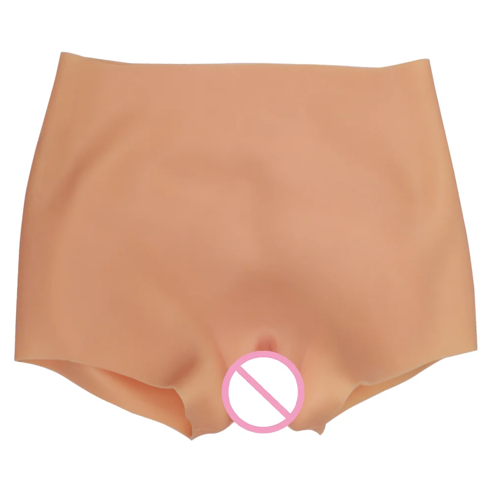 Tgirl Big Hips Silicone Pants S/M/L Size Pantsies Butt Tummy Control Shapewear Fake Buttocks for Cosplay