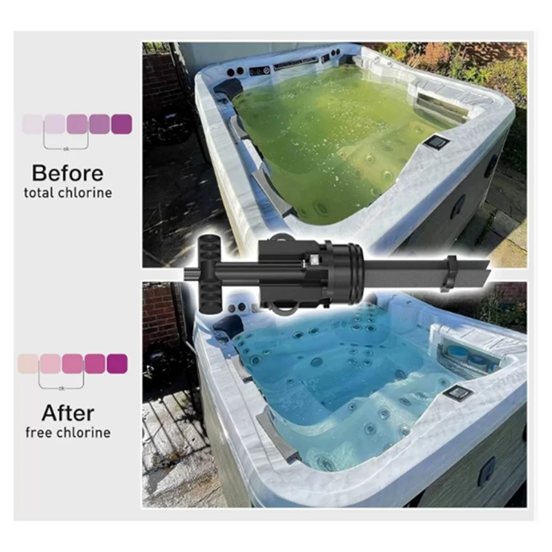 Pool Filter, Water Purifier, Salt Chlorine Dispenser,Freshwater Salt Replacement Filter-VVBC