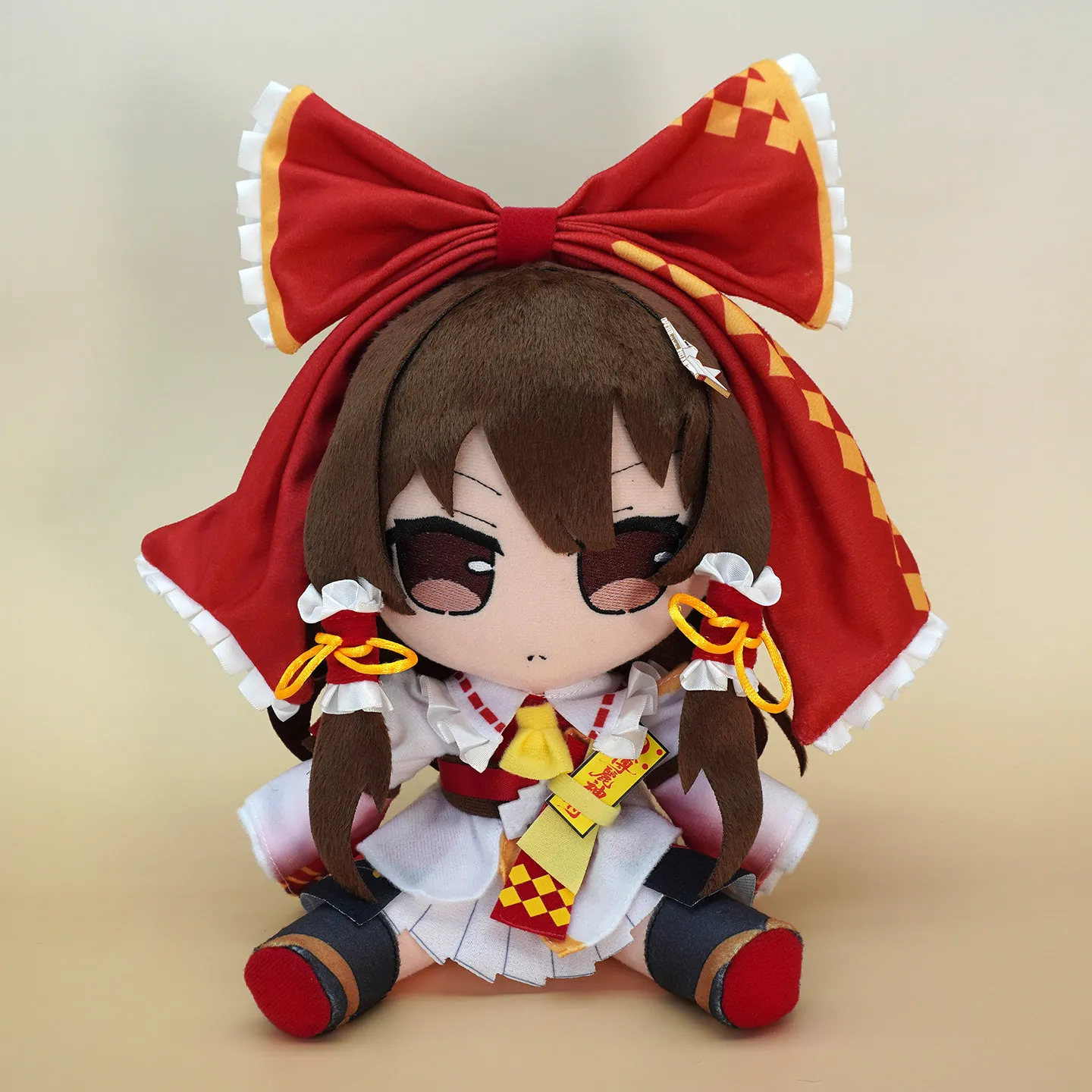 Touhou Project Hakurei Reimu Fumo 20cm Plush Doll, Touhou Makukasai Eternal Night Version