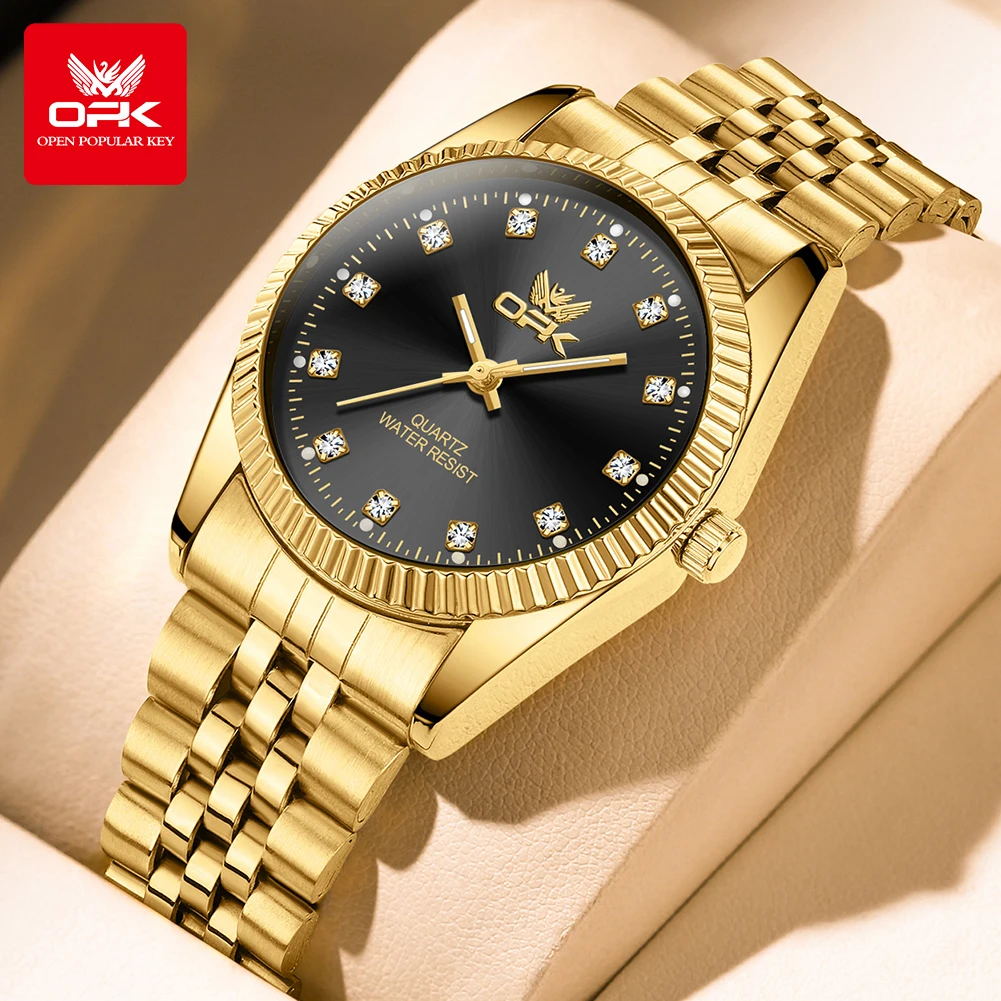 Men's Zircon Scale Waterproof Automatic Watch