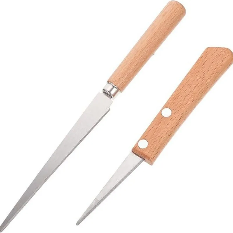 

Набор инструментов для резьбы и формовки из нержавеющей стали: профессиональные ножи для глины, инструменты для рукоделия, для резьбы по дереву и гончарных работ, для DIY-проектов