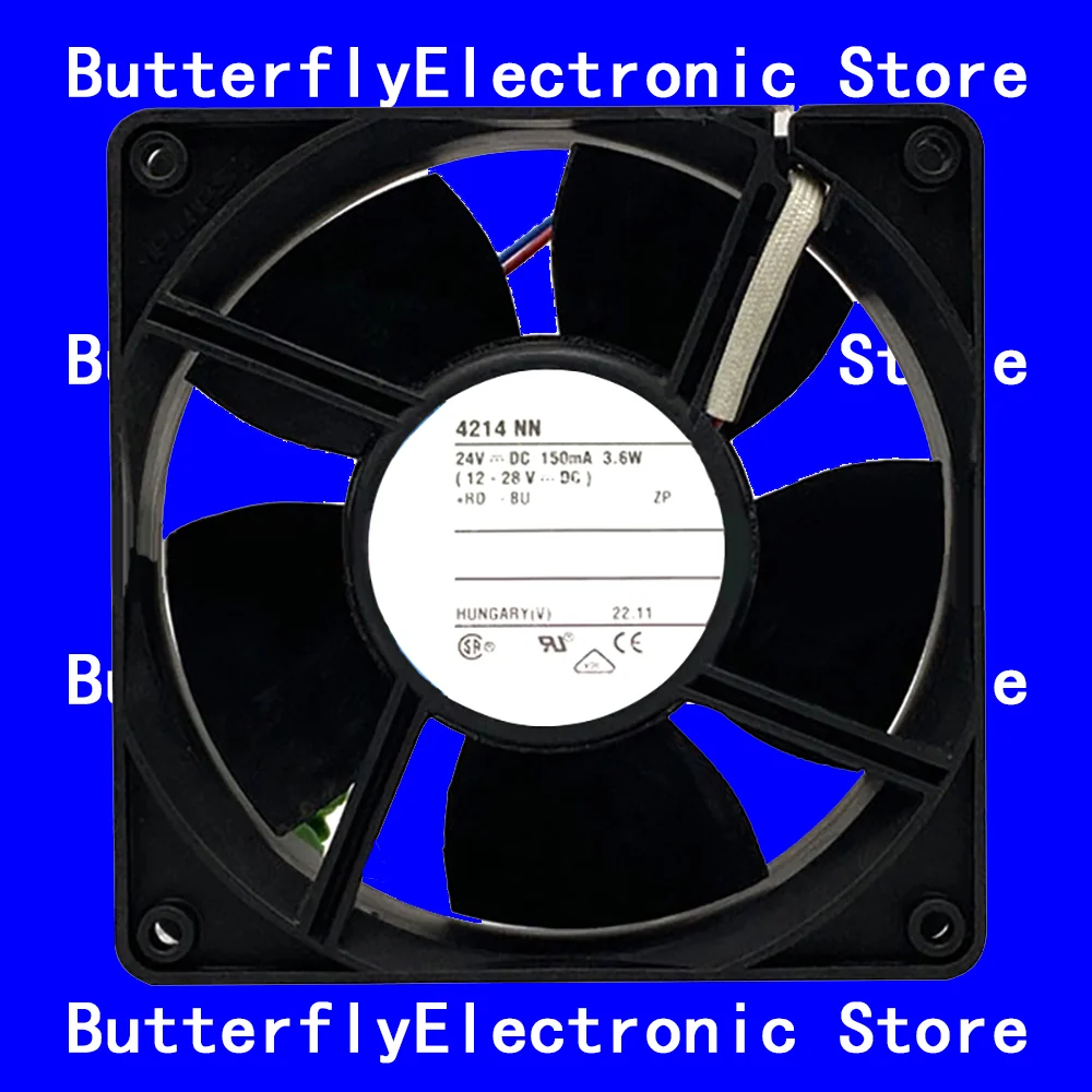 

НОВЫЙ ОРИГИНАЛЬНЫЙ 4214NN 4214 NN 24 В постоянного тока 3,6 Вт ОХЛАЖДАЮЩИЙ ВЕНТИЛЯТОР 12038 120*120*38 мм