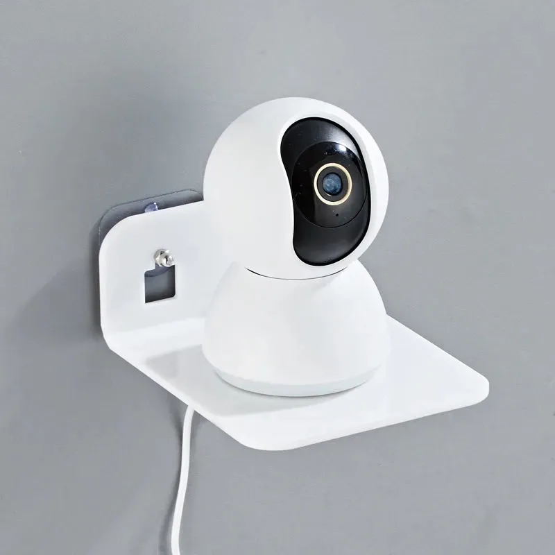 New Traceless Wall-Mounted Bracket Punch-Free Security Surveillance CCTV Camera Holder Stand Home Self-Adhesive Drill-free Fixer