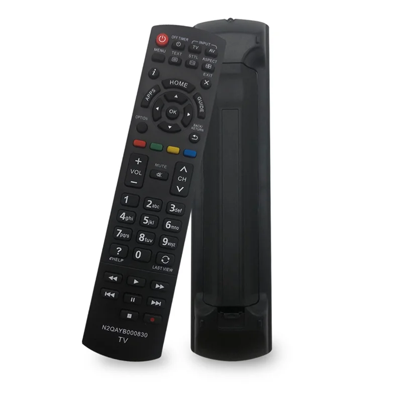 Replacement TV Remote Control Compatible for Panasonic N2QAYB000830 Television