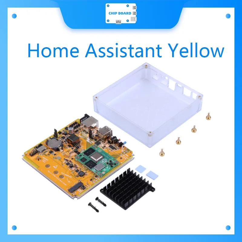 

Home Assistant Yellow Standard Raspberry Pi CM4 development board with POE network port power supply