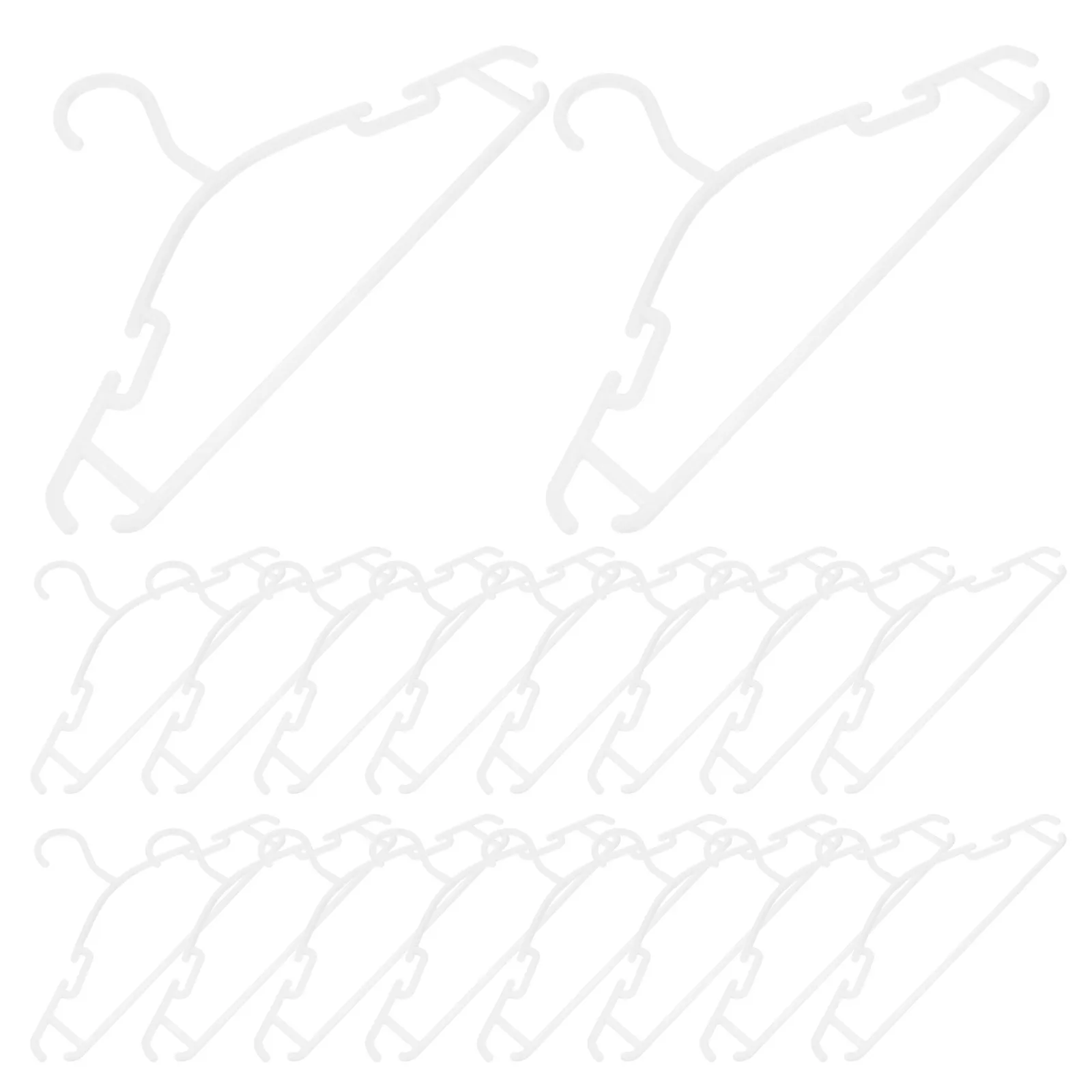 

40 Pcs Hanger Clothes Hangers Clothing Non-slip Infant for Nursery