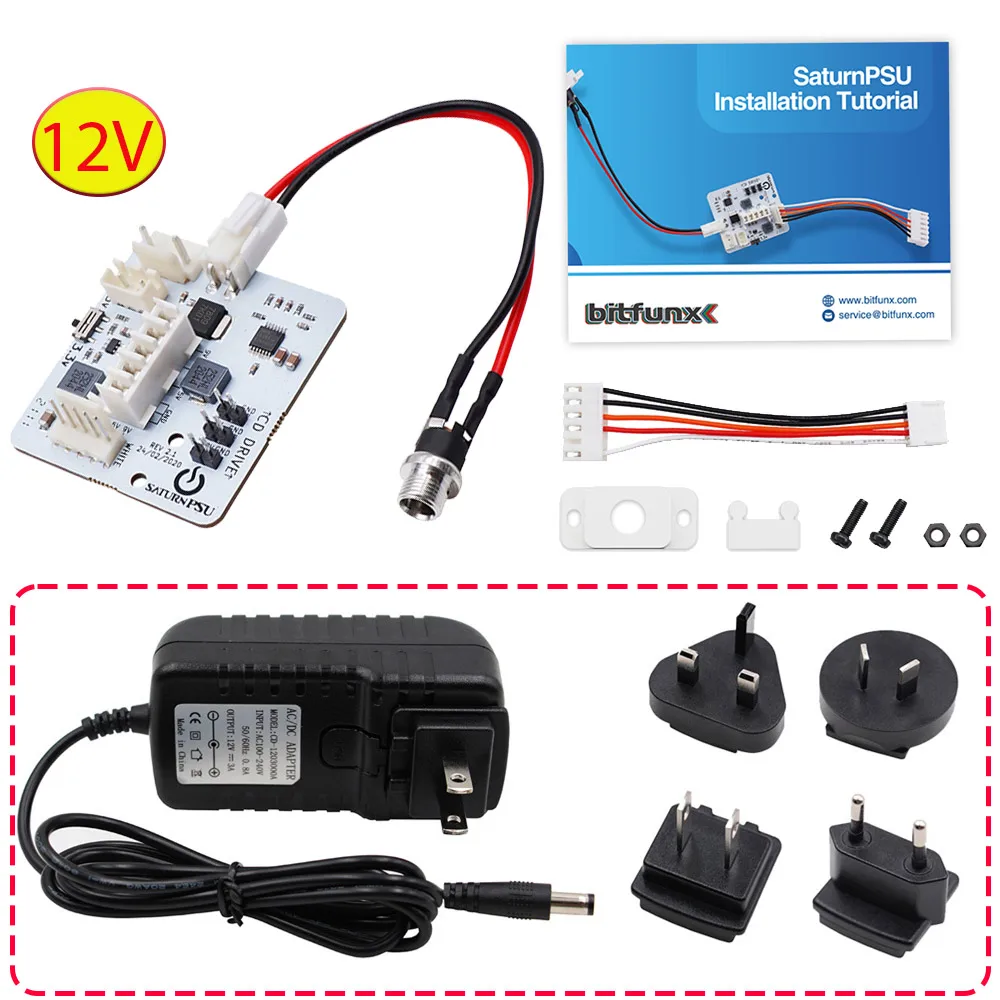 Rev 2.1 Saturn PSU 12V Płyta zasilająca do konsoli do gier SEGA Saturn Zamiennik zasilacza do wszystkich SaturnPSU — zdjęcie produktu 7