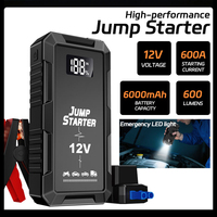 Car Jump Starter 8000mAh Auto Battery Booster Charger Car Emergency Booster 2000A Power Bank Starting Device 12V Portable