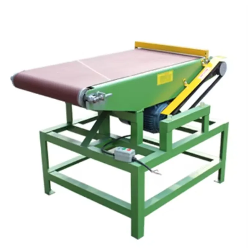 Economic Industrial Woodworking Wood Vertical Horizontal Flat Table Belt Edge Sander Sanding Polishing Grinder Machine