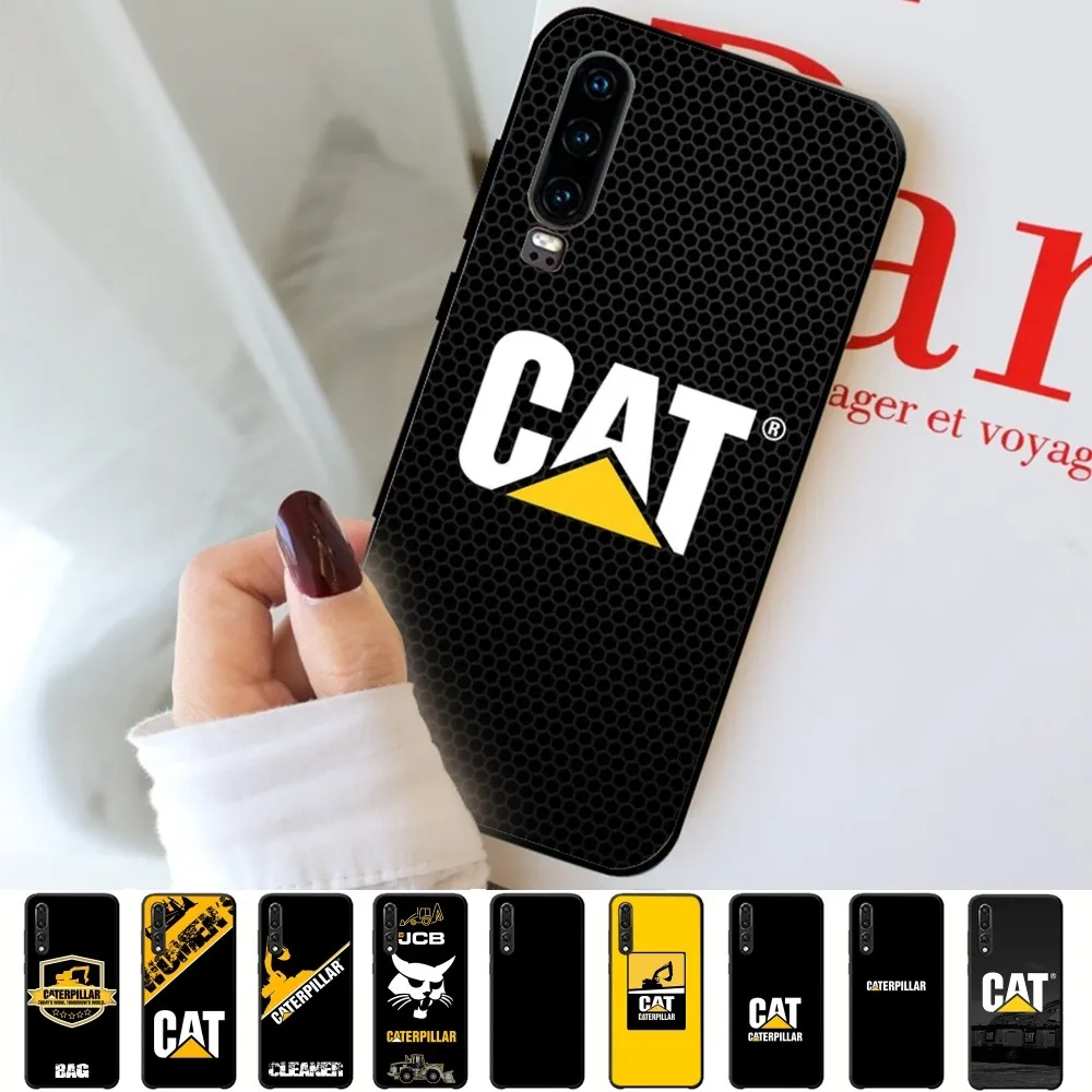 C-Caterpillar Phone Case For Huawei P 8 9 10 20 30 40 50 Pro Lite Psmart Honor 10 Lite 70 Mate 20lite