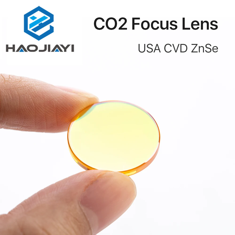 Focus Lens USA CVD ZnSe DIA 12 15 18 19.05 20 FL 38.1 50.8 63.5 76.2 101.6 127mm for CO2 Laser Engraving Cutting Machine