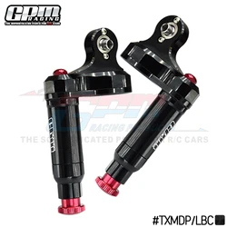 GPM aluminum alloy simulation L-shaped negative pressure shock absorber suitable for 1:5 X-MAXX 6S 8S RC remote control car