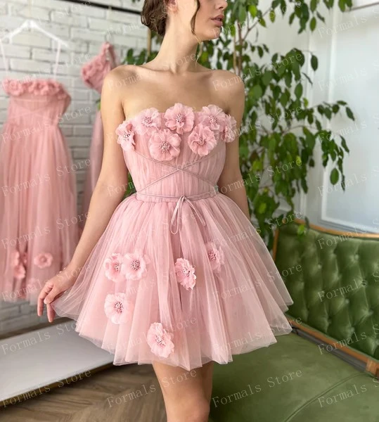 Roze mini jurk hotsell