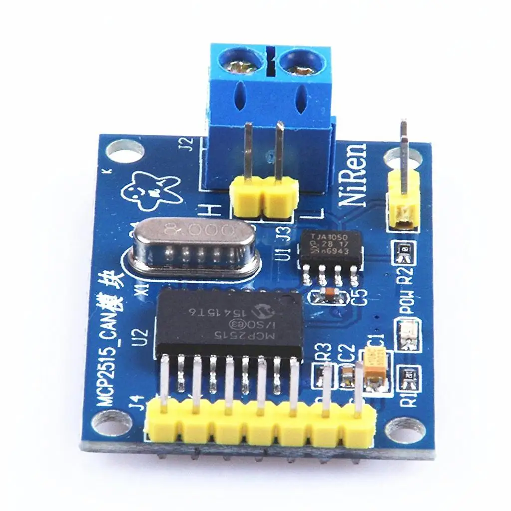 MCP2515 Bus Module Module 5V DC for Blue TJA1050 Receiver Module for 51 MCU ARM Controller Diy Kit