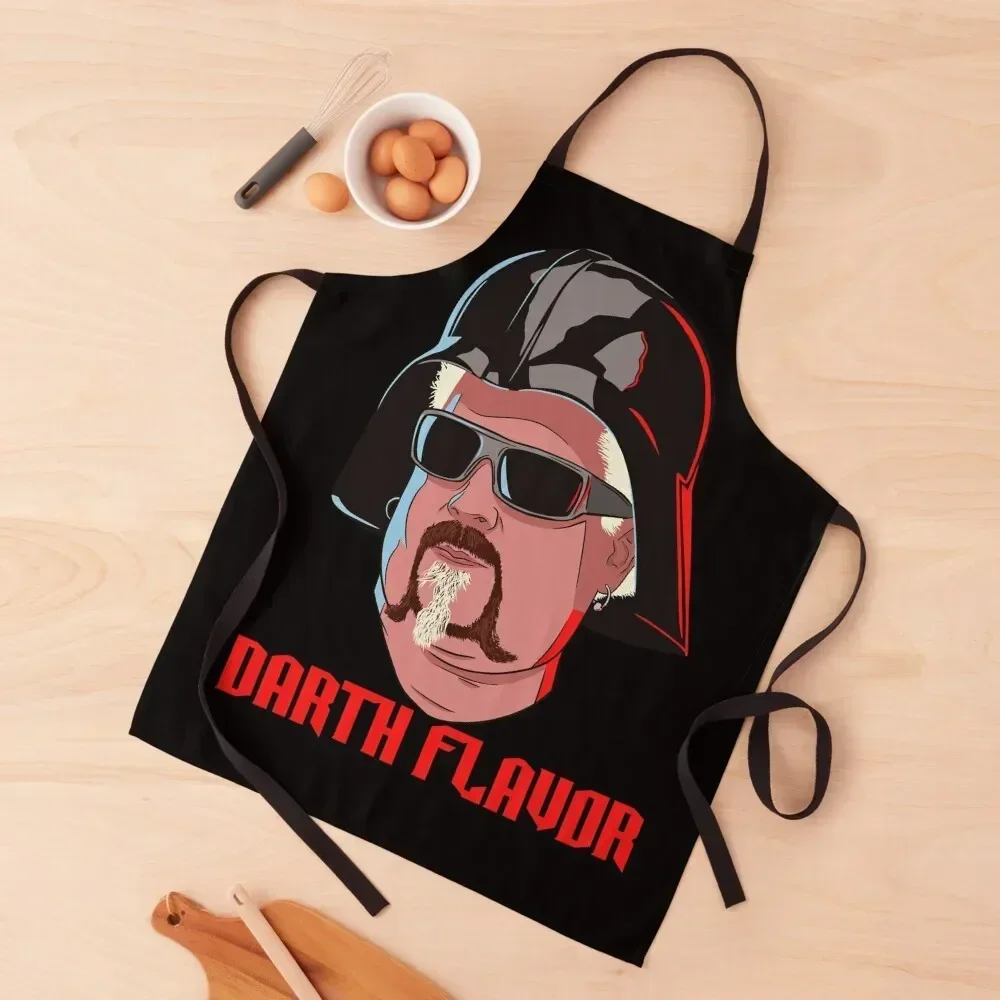 

Darth Flavor Apron For Cooking Sexy Kitchen Tools Accessories for women halloween Apron