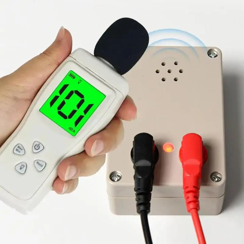 1 Set Sound Light Alarm 9V Wire Continuity Tester With Buzzer For PCB Cable Switch Testing Electronic Maintenance