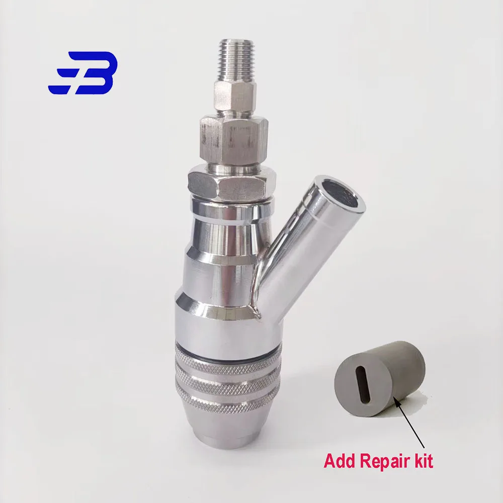 500 Bar Ultra-High Pressure Stainless Steel Water Sandblasting Nozzle for Removing Rust or Paints